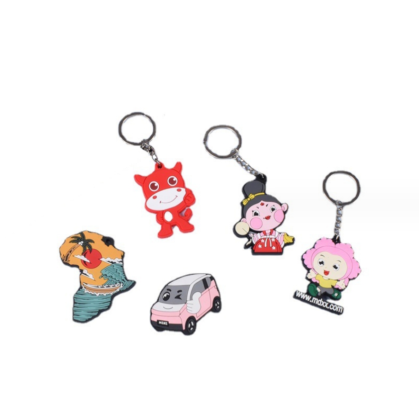 Custom PVC or Silicone Keychains