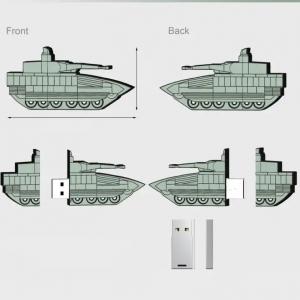 Custom Army Design PVC USB flash drives