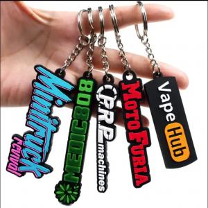 Key Chain Custom Logo 2D 3D Soft Pvc Custom Keychain Custom Logo Gift Pvc Rubber Key Chain