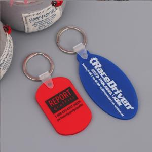 Most popular PVC silicone keychain hot sale custom 2d rubber soft pvc keychain keyholder