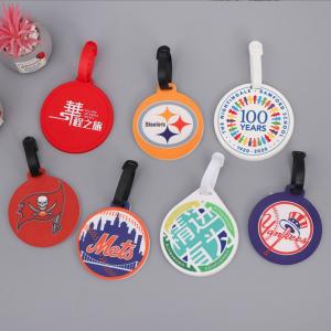 Pvc Travel Luggage Tag  Custom Silicone Luggage Tag Name Tag Boarding Cards For Bag